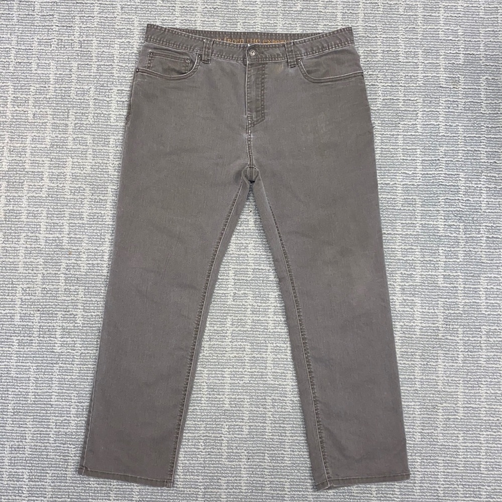 Prana 36 x 30 Brown 5-Pocket Stretch Pants